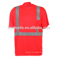 Produtos novos para 2015 Reflective Workwear Safety t-shirts custom reflexivo shirt For Worker